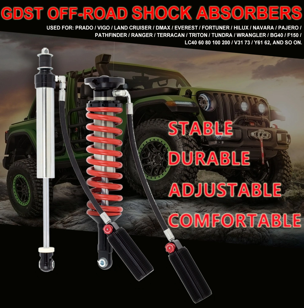 Gdst High Quality Nitrogen Gas Adjustable Shock Absorber Suspension Lift Kit for Ford F150 2014