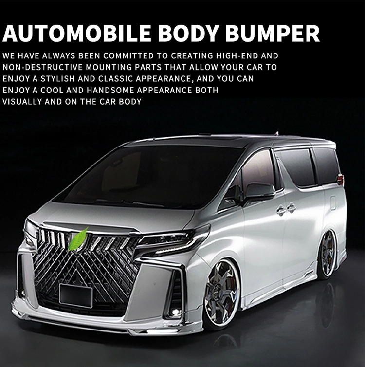 Factory Price Auto Retrofiting Parts Face Lift Upgraded Body Kit for Toyota Alphard 2018- 2022