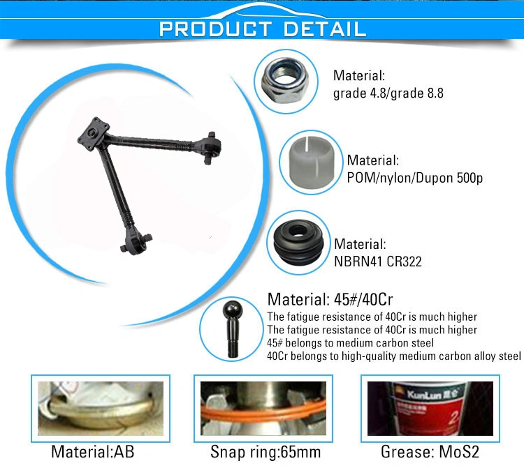 Wholesale V-Stay Senp Auto Parts Car Transportation Suspension OEM Front Axle Upper Control Arm for Toyota Hiace