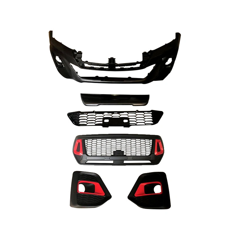 Car Accessories Front Bumper Face Lift Conversion Body Kit for Hilux Rocco 2019