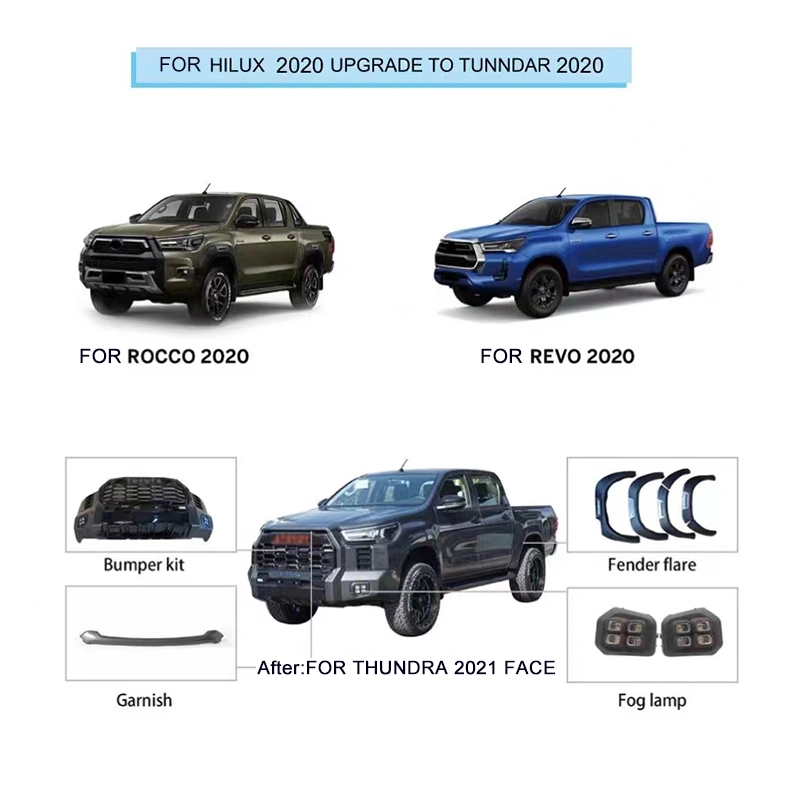 Car Side Door Moulding Trims Body Kit for Revo 2020 2021 2022