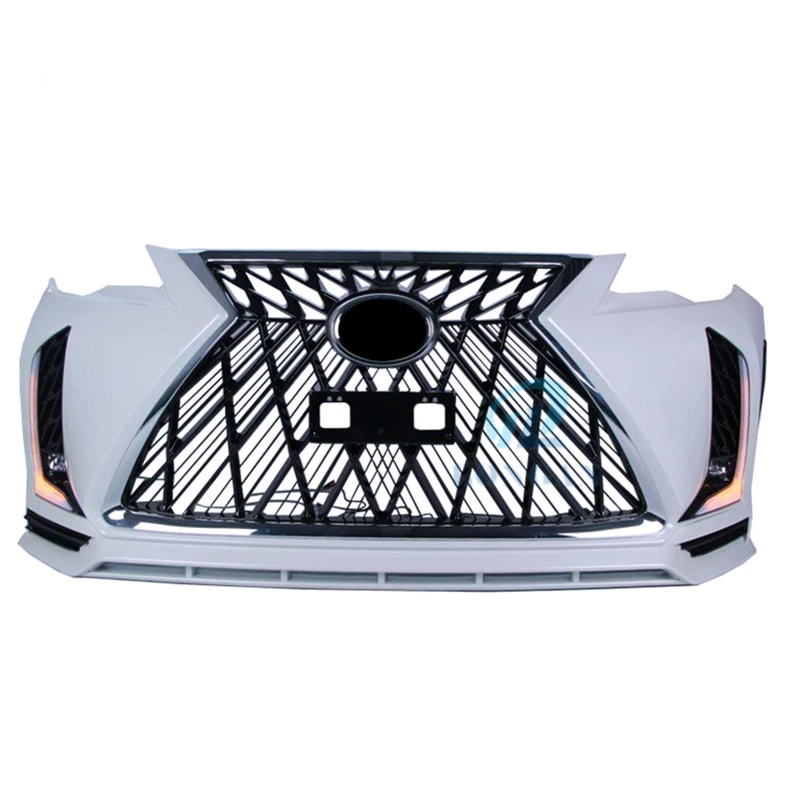 Car Accessories Body Kit Car Front Rear Bumper Grille Full Wide Face Lift Body Kit for Toyota Hilux Revo to Lexus